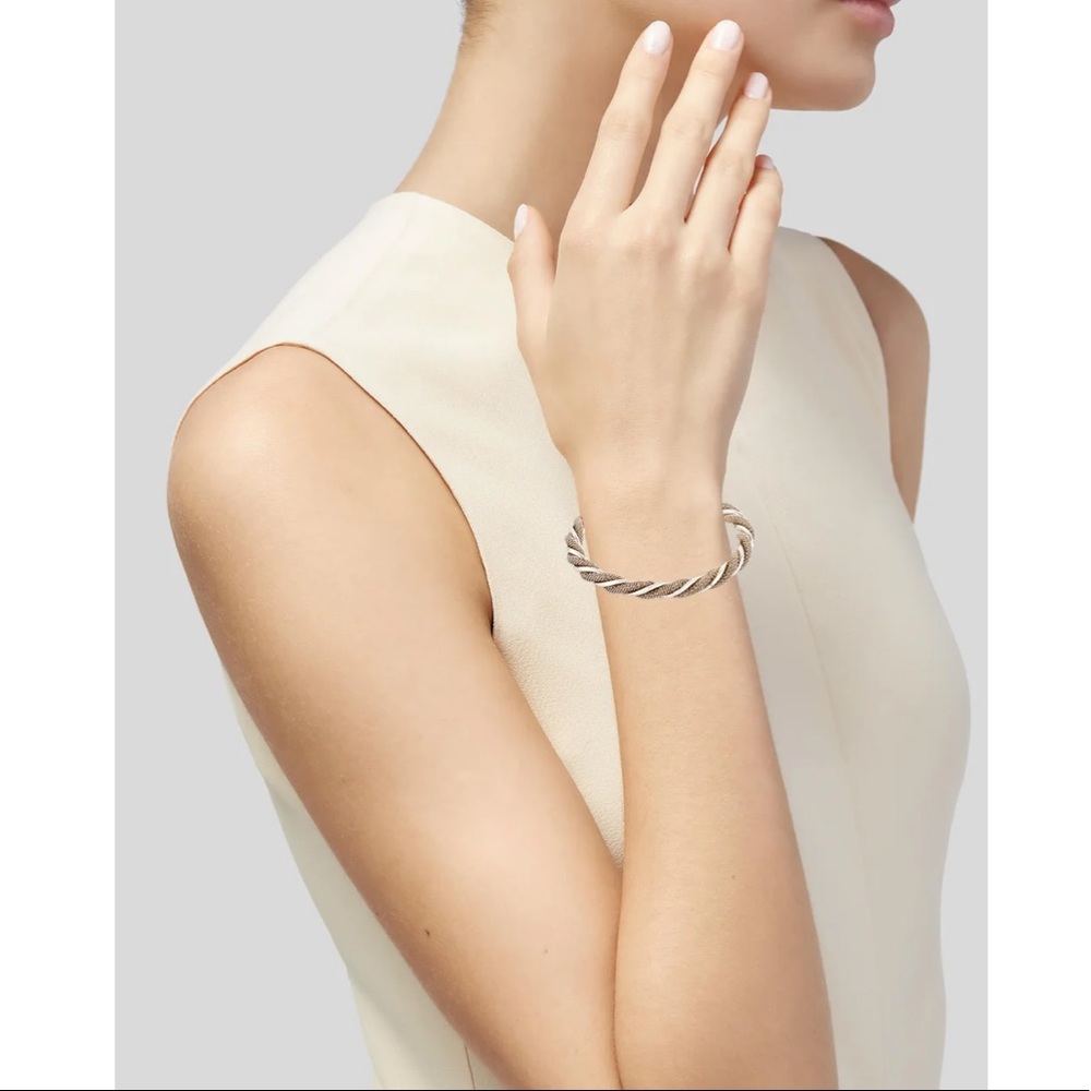 TIFFANY & CO. , Twisted Mesh Cuff